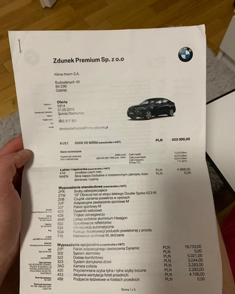 BMW X6 cena 153000 przebieg: 163000, rok produkcji 2014 z Mielec małe 137